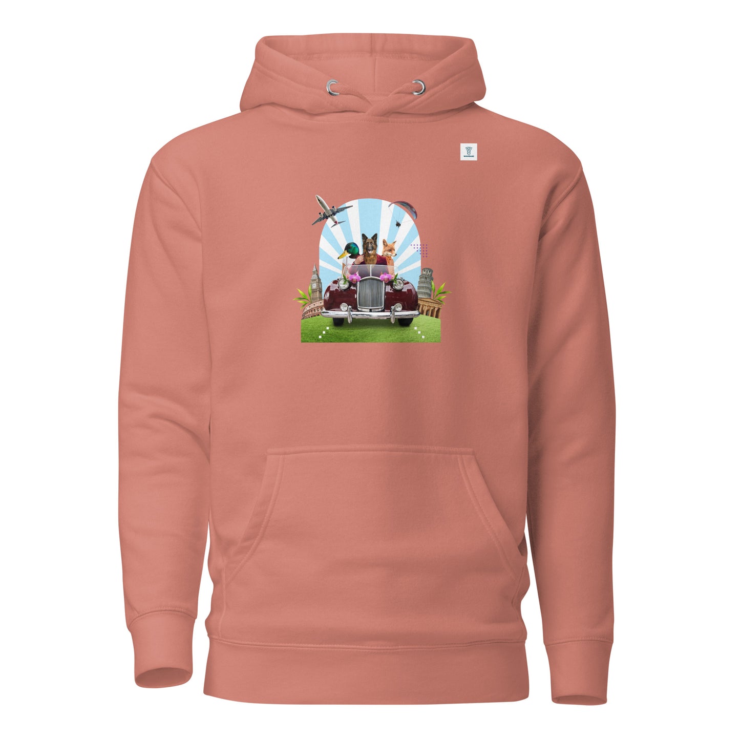 Unisex-Kapuzenpullover