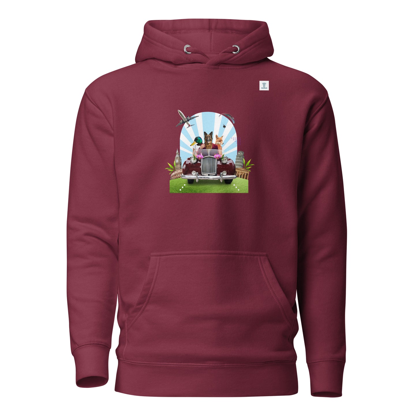 Unisex-Kapuzenpullover