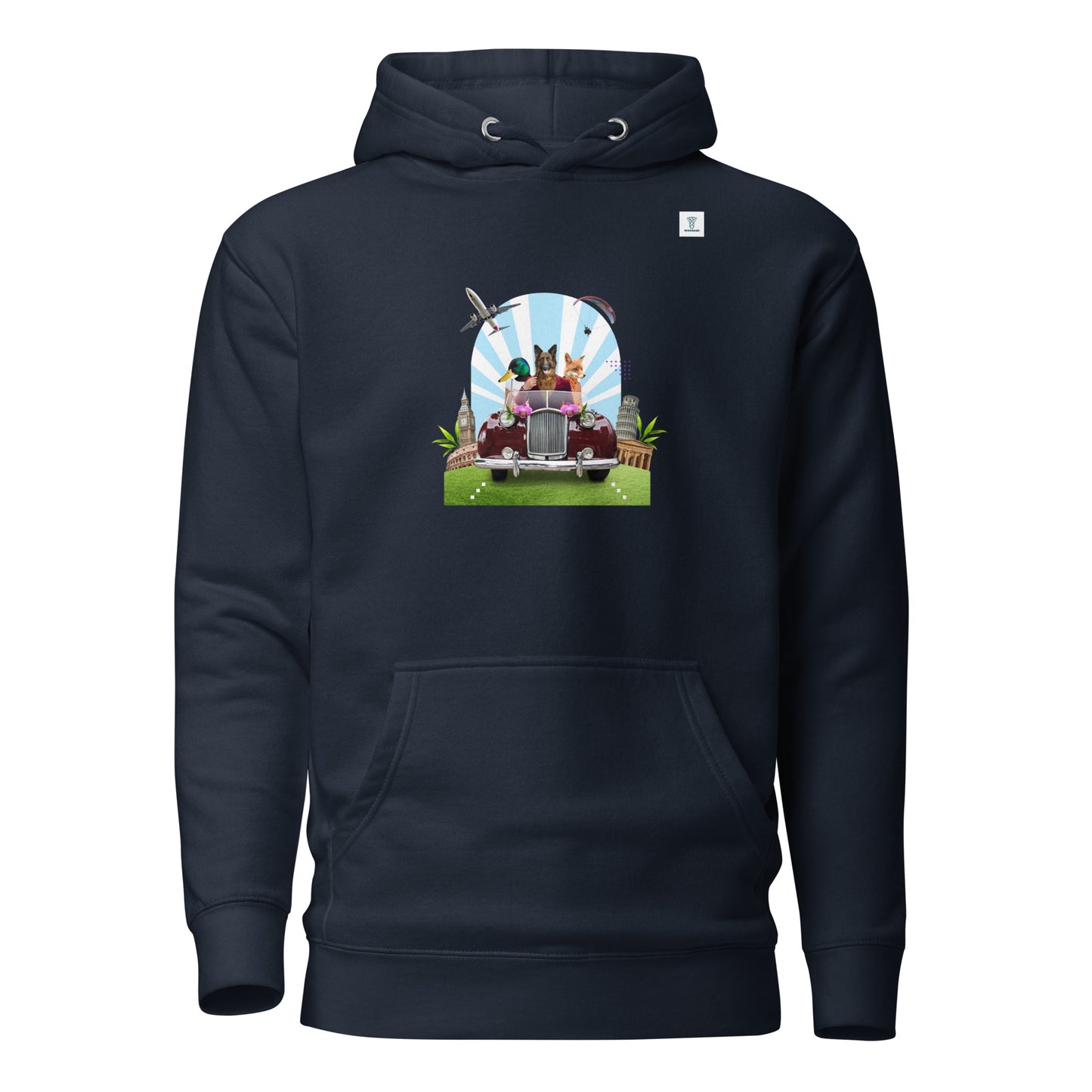 Unisex-Kapuzenpullover