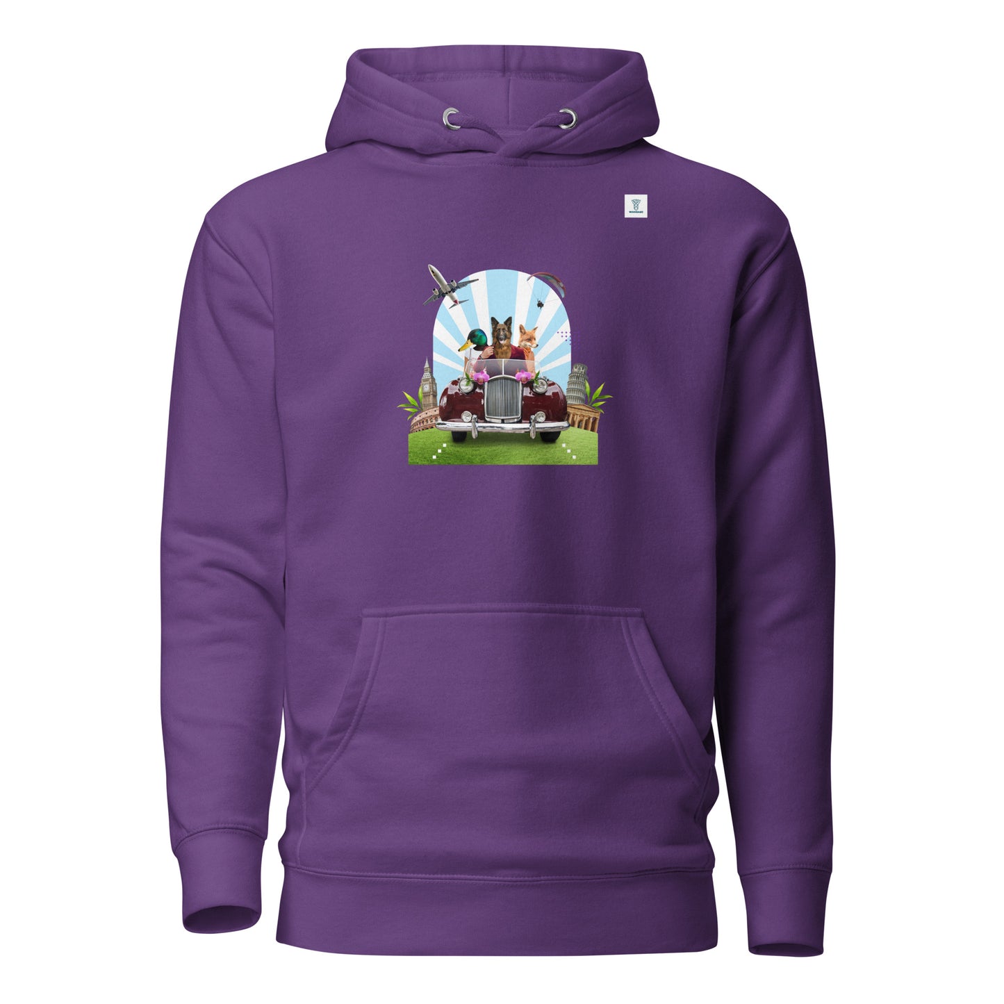 Unisex-Kapuzenpullover