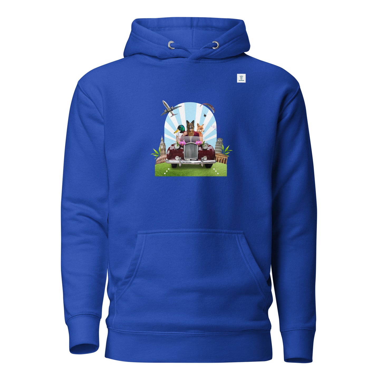 Unisex-Kapuzenpullover