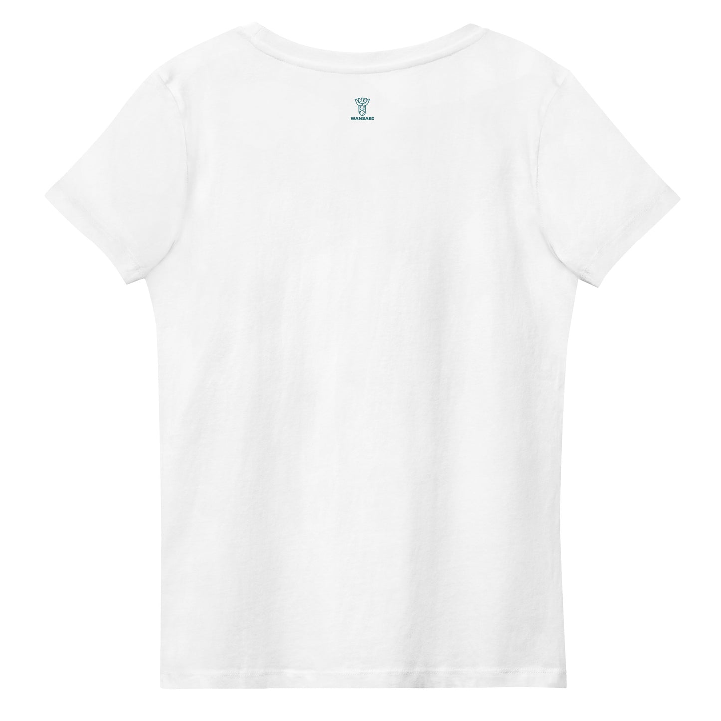 Enganliegendes Öko-T-Shirt für Damen