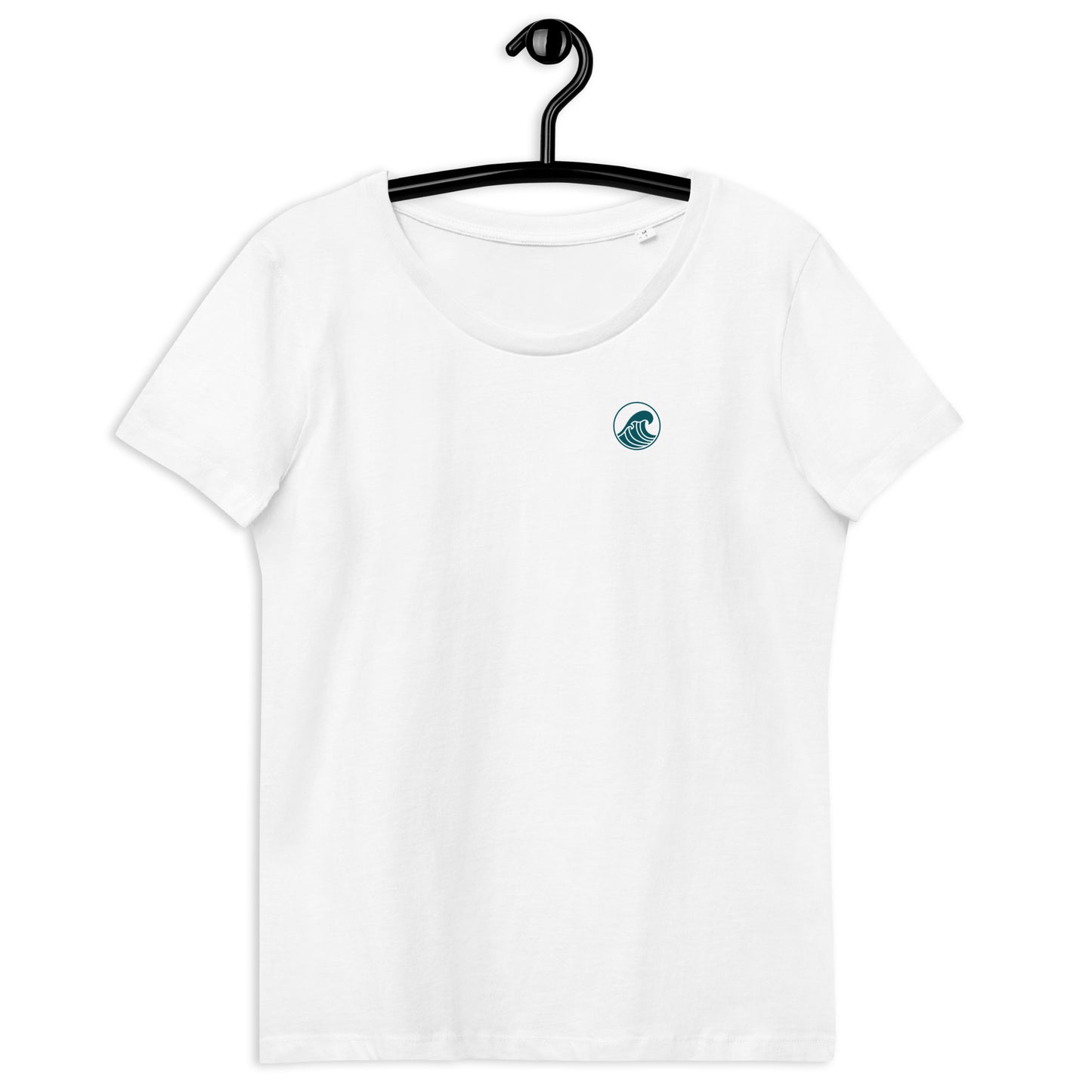 Enganliegendes Öko-T-Shirt für Damen
