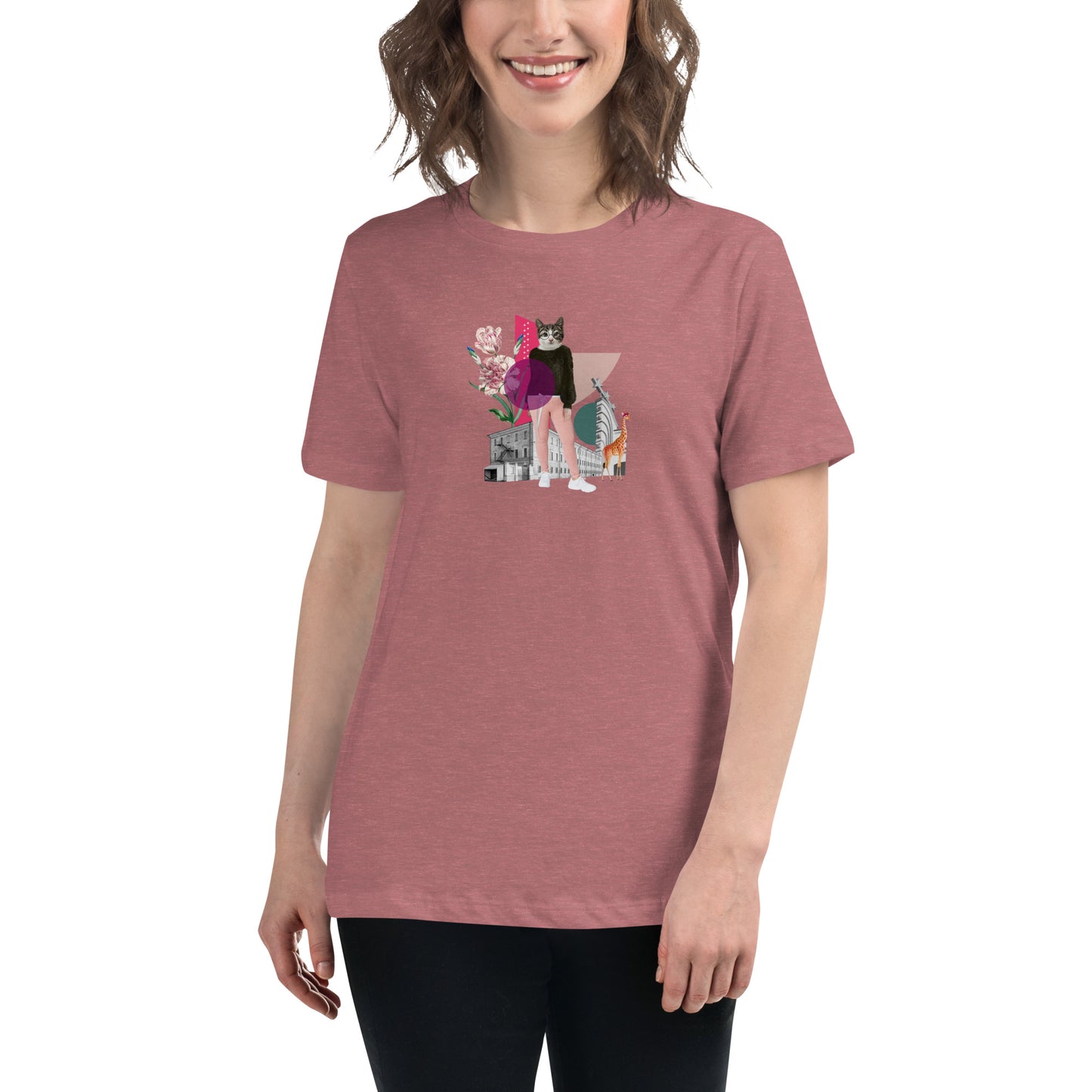 Lockeres Damen-T-Shirt