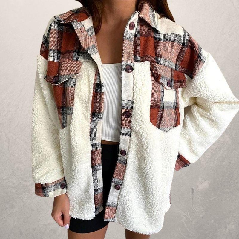 Ladies' jacket mesh cashmere