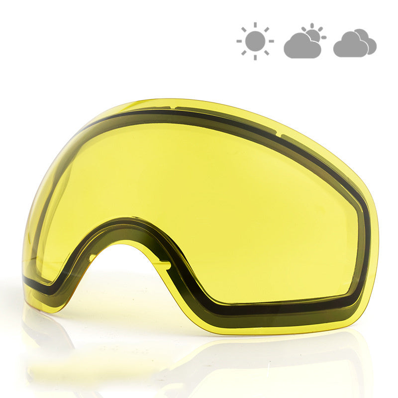 Ski Goggles Men And Women Adult Borderless Goggles Equipment