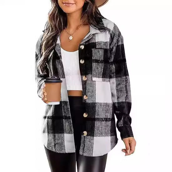 Jacket Brushed Woolen