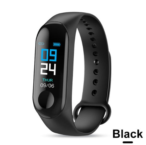 Compatible With , Smart Bracelet Heart Rate And Blood Pressure Exercise Meter Step Information Push Smart Reminder Color Bracelet