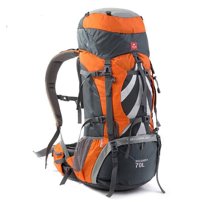 Mochila 70L Exterior Nylon Impermeable