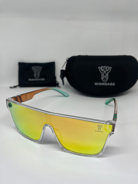 Gafas de sol de moda para hombre/mujer (gafas reflectantes). Deportes, Ciclismo, Playa, Esquí Outdoor Uv400