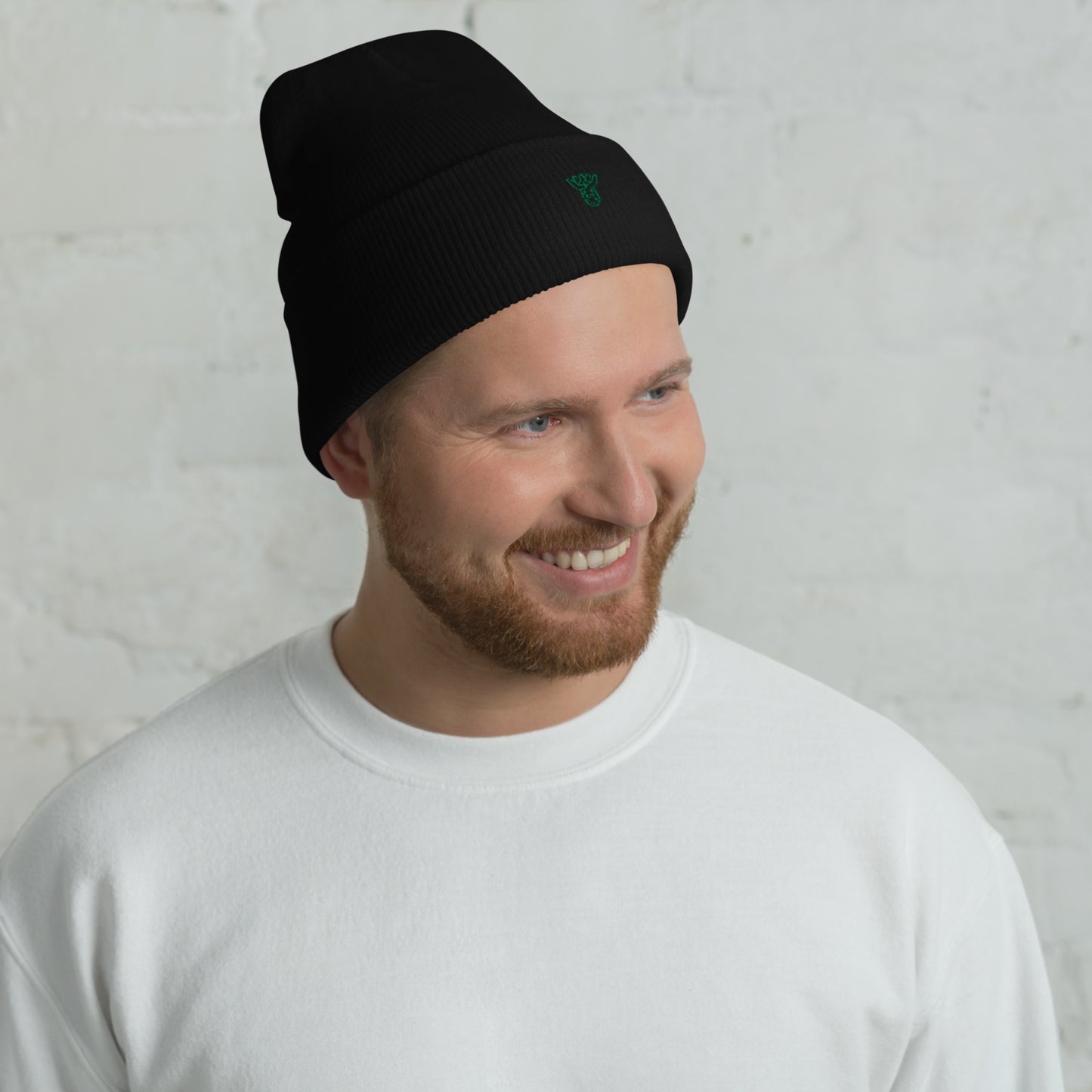 Umgeschlagene Beanie