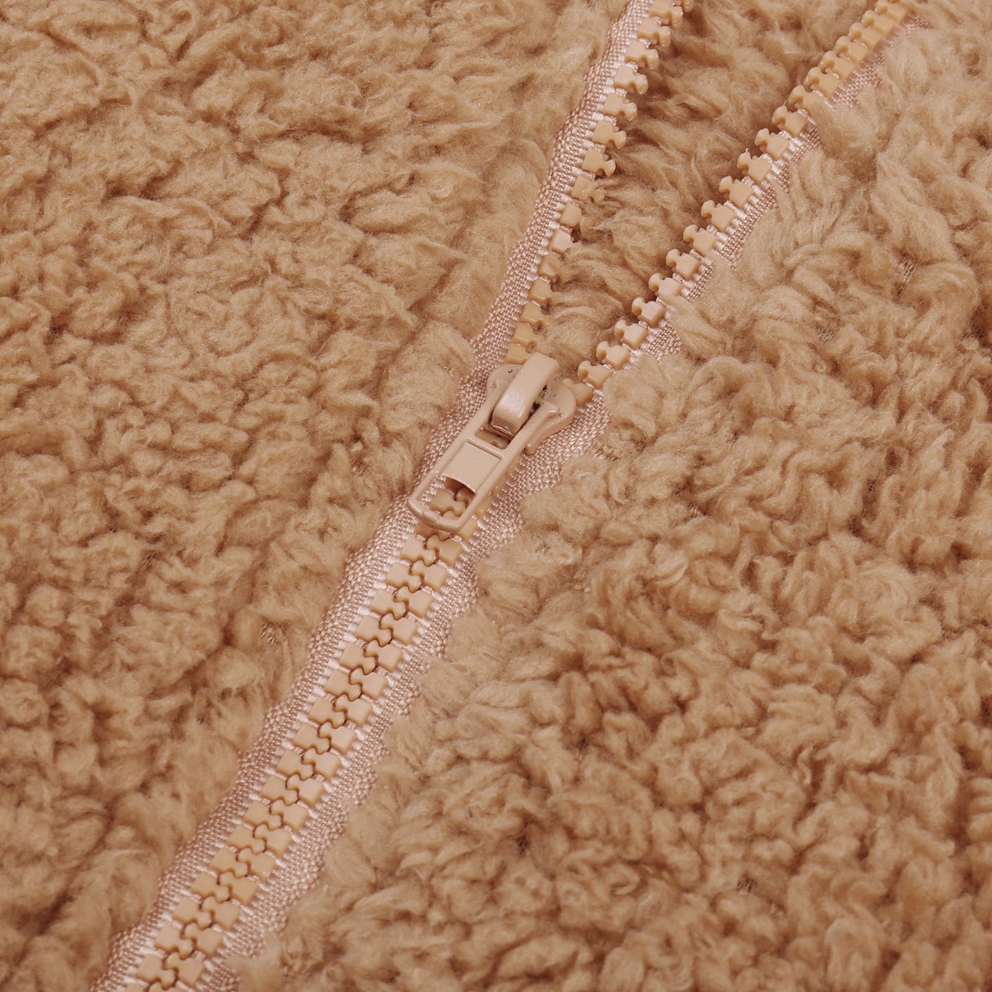 Chaqueta cálida de felpa de moda