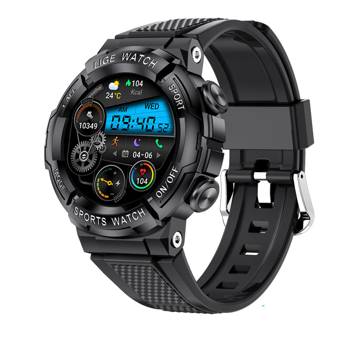 Reloj inteligente con Bluetooth para el sueño y el control del oxígeno en sangre