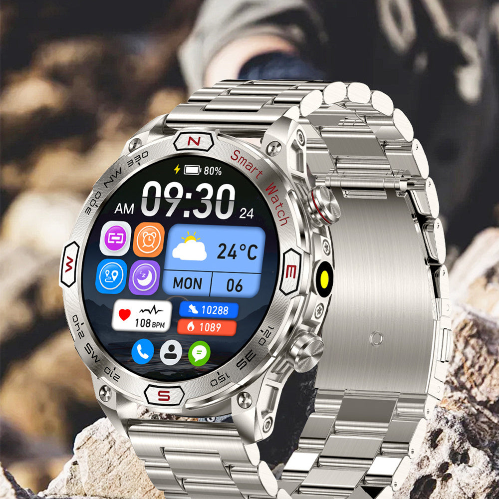 Reloj inteligente HD AMLOED Bluetooth que llama reloj deportivo