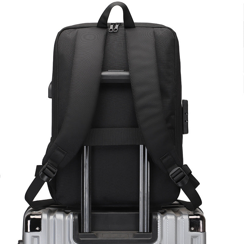 Men's business laptop backpack