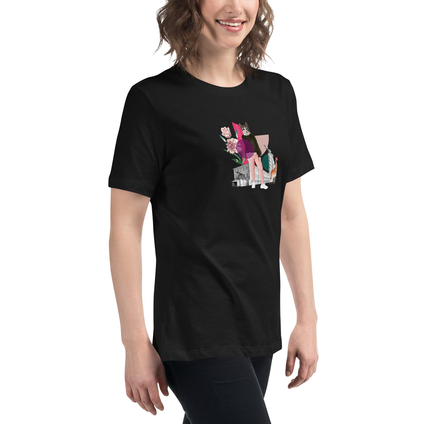 Lockeres Damen-T-Shirt