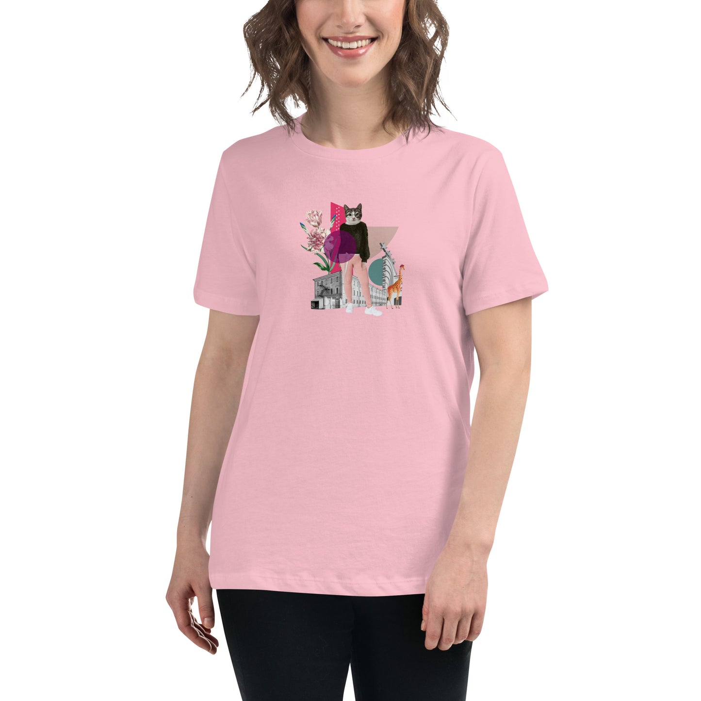 Camiseta holgada de mujer