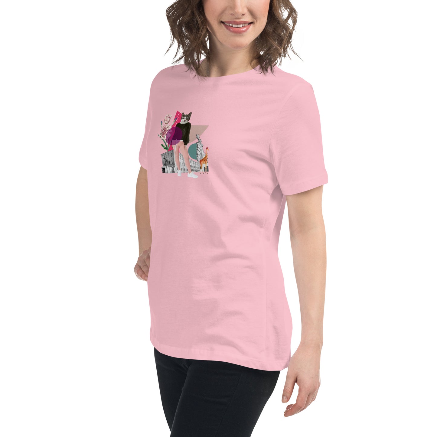 Camiseta holgada de mujer