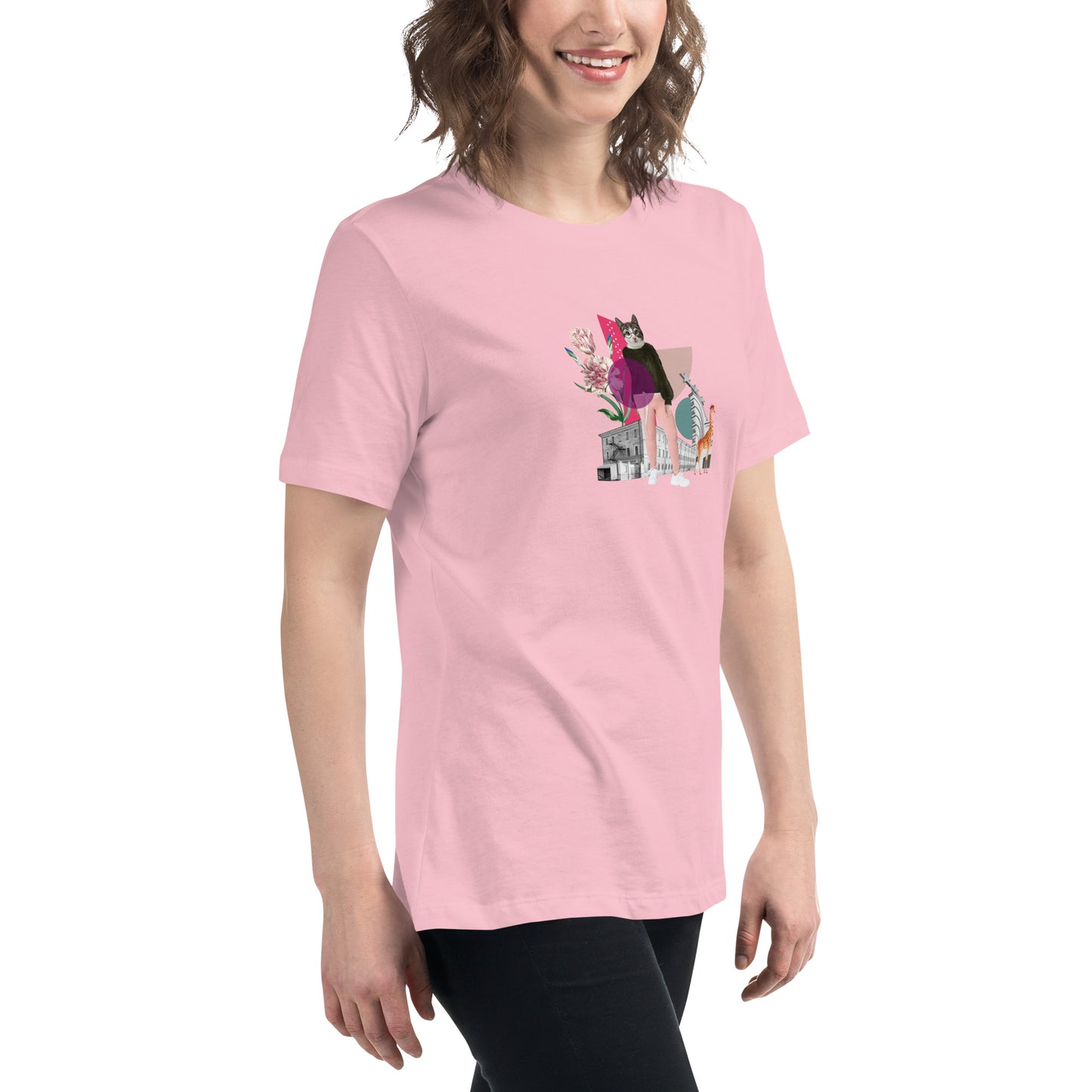 Lockeres Damen-T-Shirt