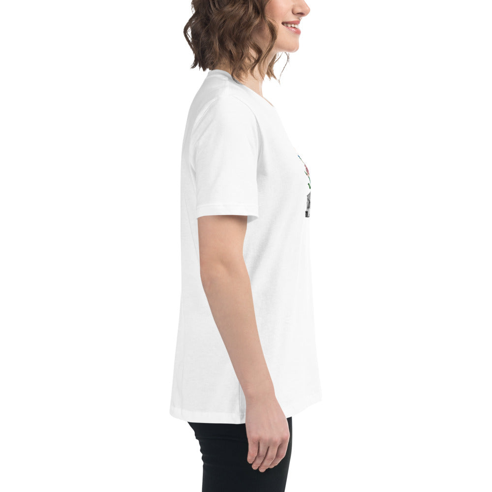 Lockeres Damen-T-Shirt